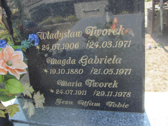 Magdalena Gabriela 1880 Trześń - Grobonet - Wyszukiwarka osób pochowanych