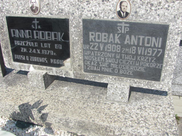 Anna Robak 1911 Trześń - Grobonet - Wyszukiwarka osób pochowanych