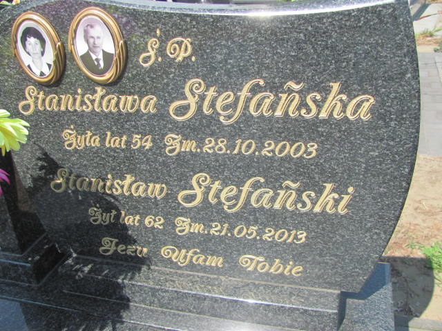 Stanisław Stefański Trześń - Grobonet - Wyszukiwarka osób pochowanych