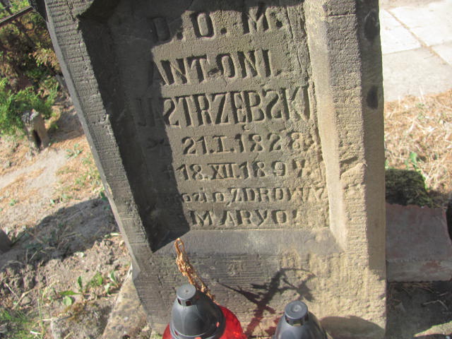 Antoni Jastrzębski 1828 Trześń - Grobonet - Wyszukiwarka osób pochowanych