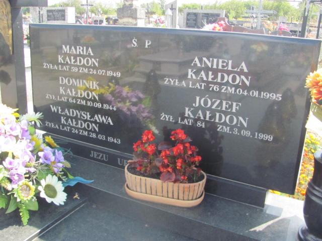Władysława Kałdon Trześń - Grobonet - Wyszukiwarka osób pochowanych