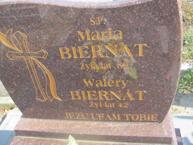 Maria Biernat 1894 Trześń - Grobonet - Wyszukiwarka osób pochowanych