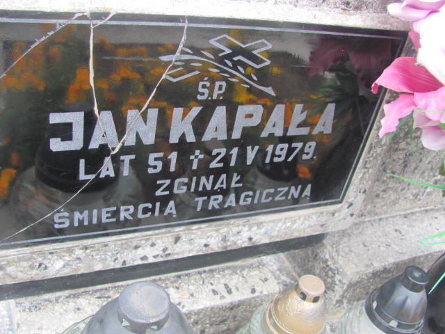 Jan Kapała 1928 Trześń - Grobonet - Wyszukiwarka osób pochowanych