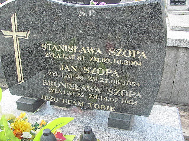 Sławomir Szopa 1968 Trześń - Grobonet - Wyszukiwarka osób pochowanych