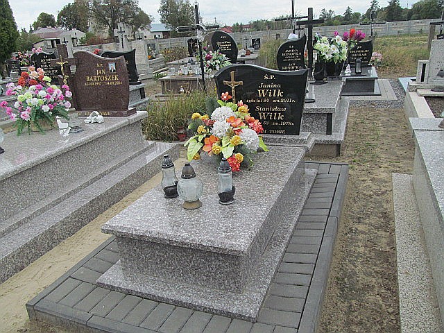 Grób Janina Wilk